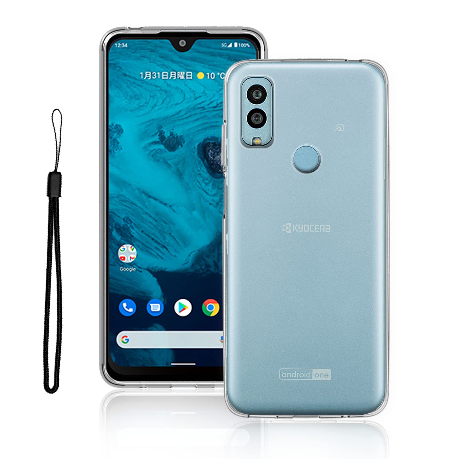 Amazon.co.jp: 京セラ Android One S10 用 ケース 保護カバー [HUKWIMO